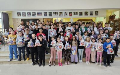 Podjela novogodišnjih paketića povodom Pravoslavne Nove godine/Подела новогодишњих пакетића поводом Православне Нове године