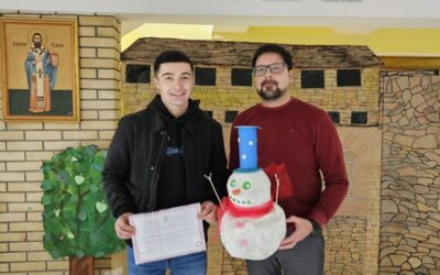 Zahvalnica bivšem učeniku Vukašinu Klajiću/Захвалница бившем ученику Вукашину Клајићу