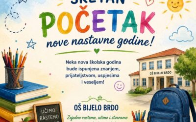 Početak nastavne 2026. /2027. godine/ Почетак наставне 2026. /2027. године